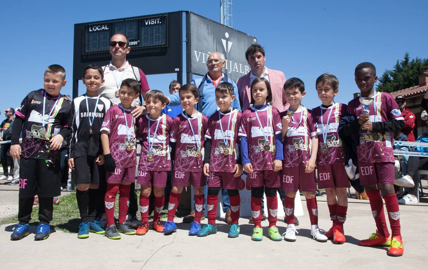 Fotos: Finalizan los torneos cantera de fútbol