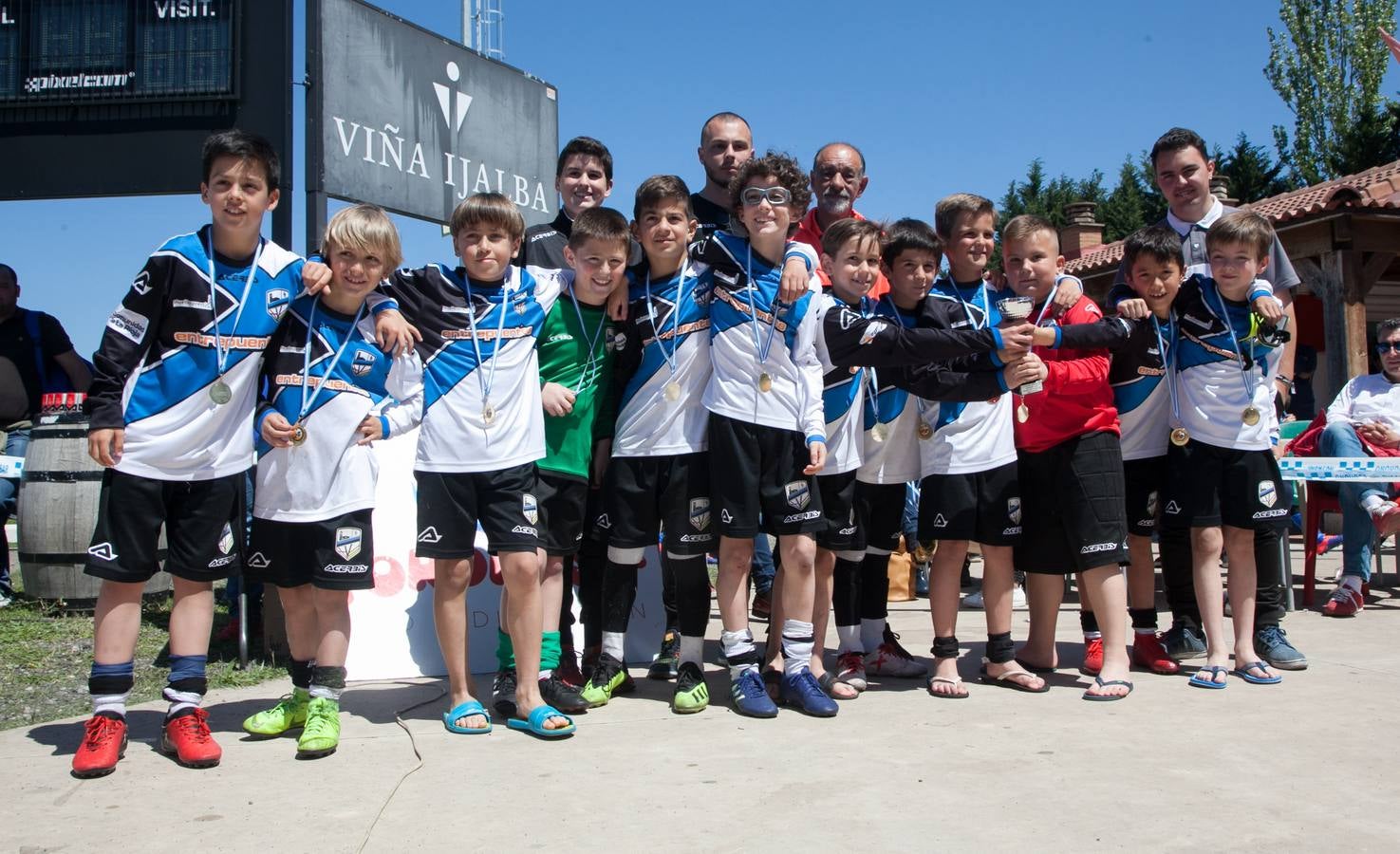 Fotos: Finalizan los torneos cantera de fútbol