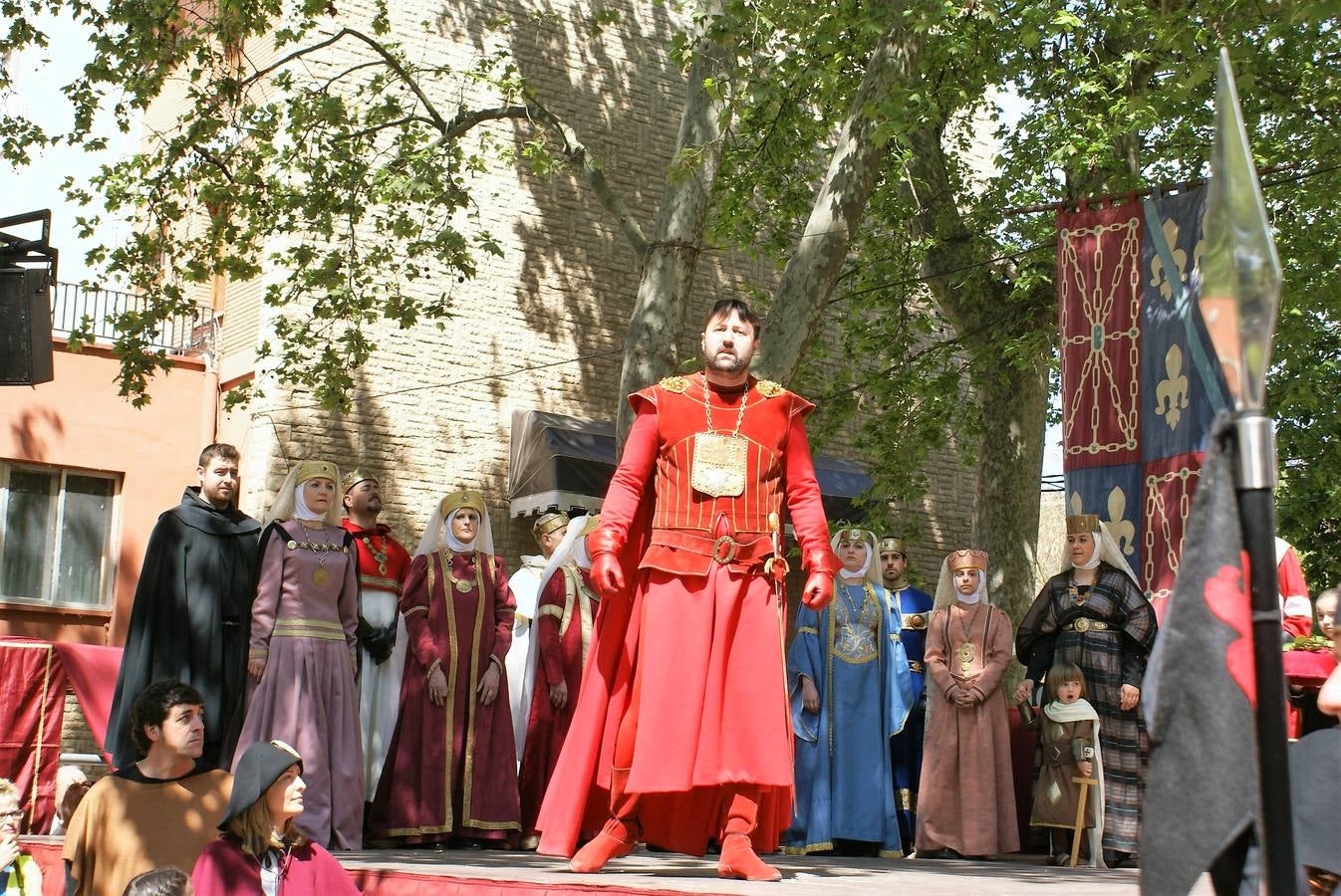 Fotos: Pregón del Primero de mayo y la aclamación de Fernando III el Santo en Nájera