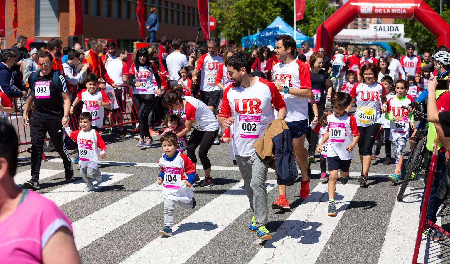 Se celebraron tres pruebas dentro de la carrera