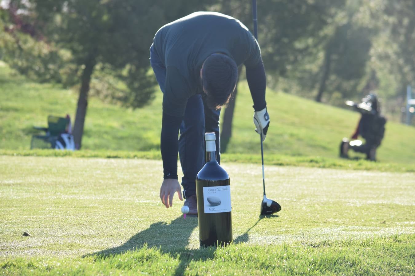 Los jugadores disfrutaron de una estupenda jornada de golf.