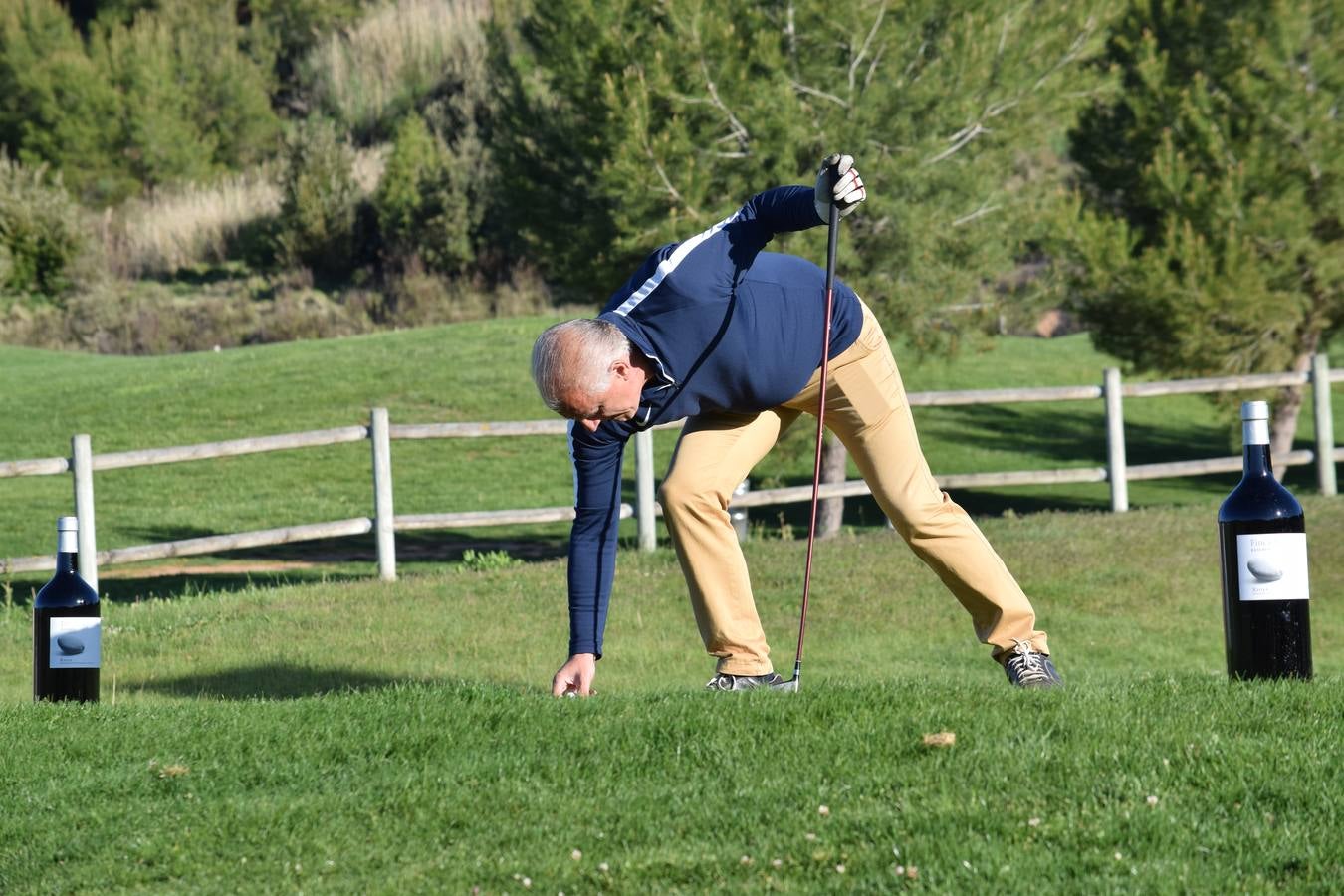 Los jugadores disfrutaron de una estupenda jornada de golf.