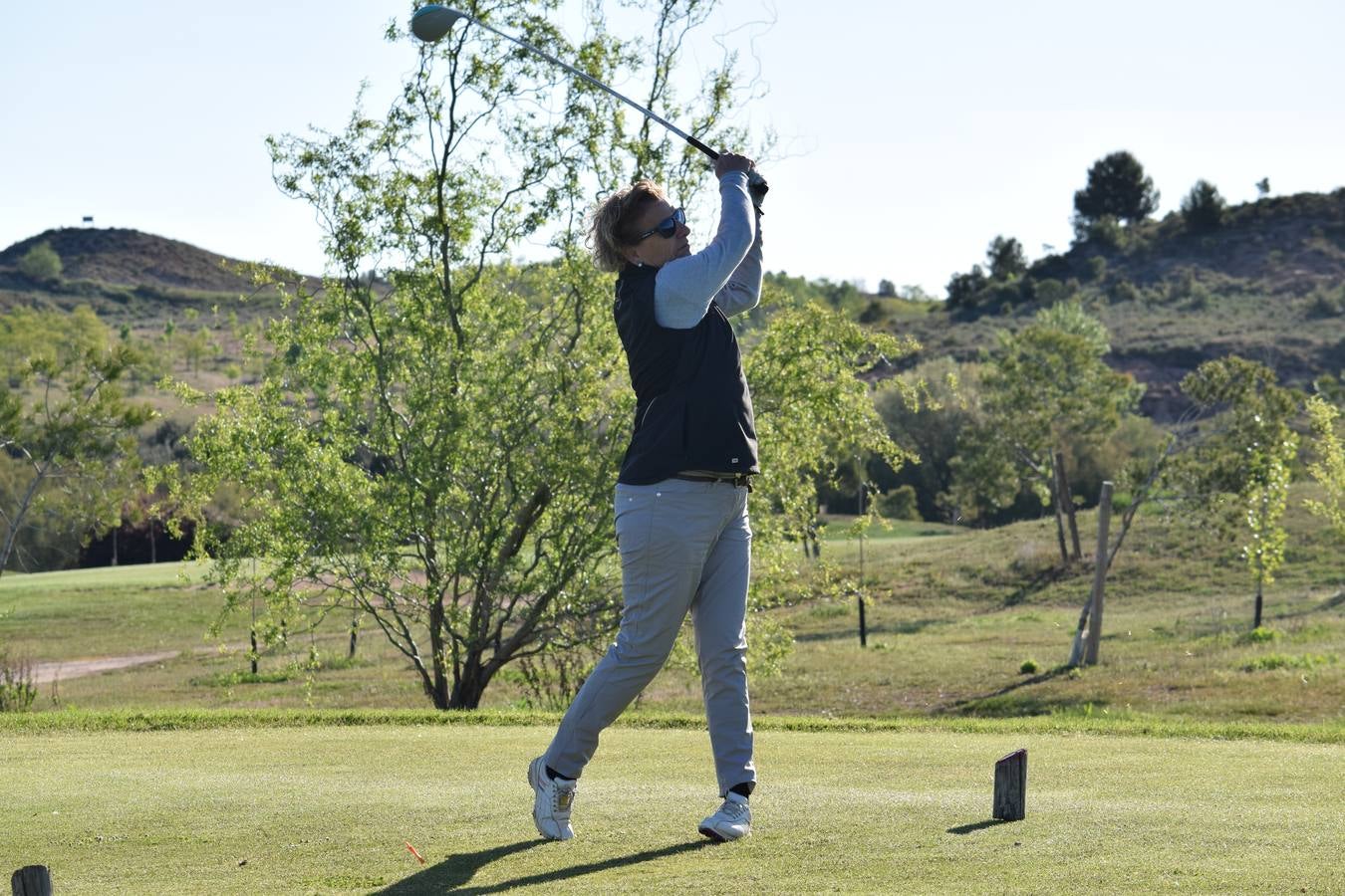 Los jugadores disfrutaron de una estupenda jornada de golf.