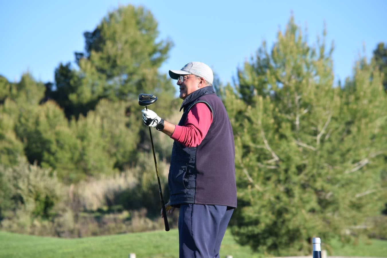 Los jugadores disfrutaron de una estupenda jornada de golf.