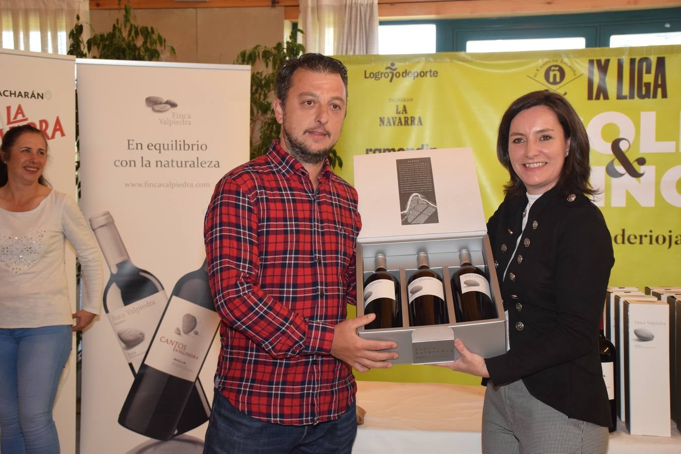 Entrega de premios del Torneo Finca Valpiedra, de la Liga de Golf y Vino.