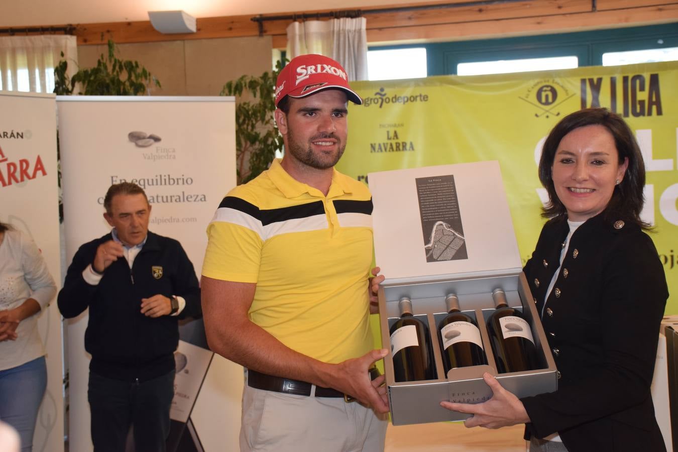 Entrega de premios del Torneo Finca Valpiedra, de la Liga de Golf y Vino.