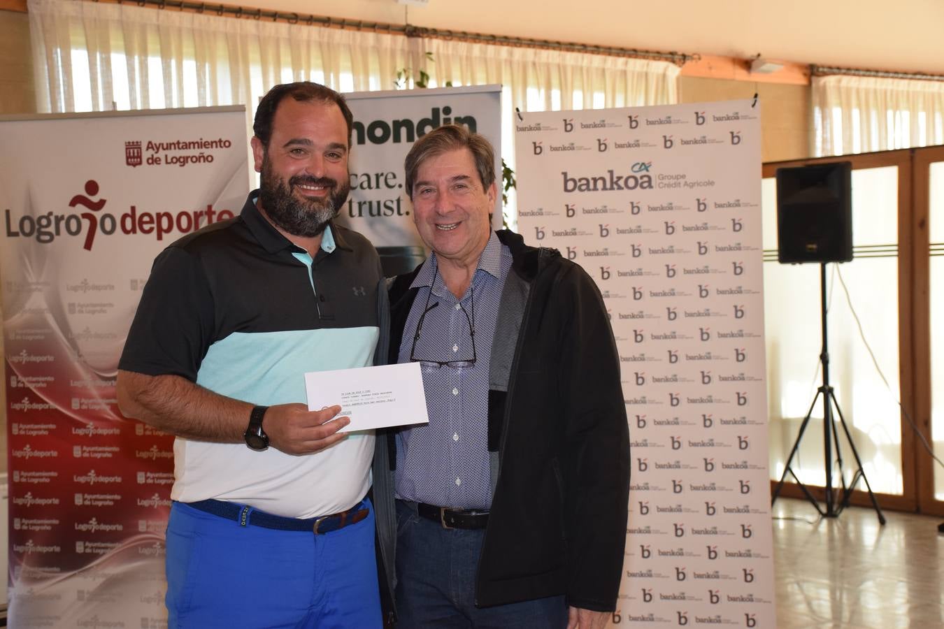 Entrega de premios del Torneo Finca Valpiedra, de la Liga de Golf y Vino.