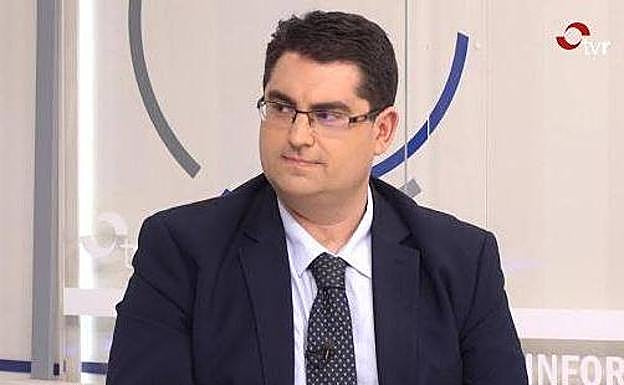 Sergio Martínez Artola, este lunes en TVR. 