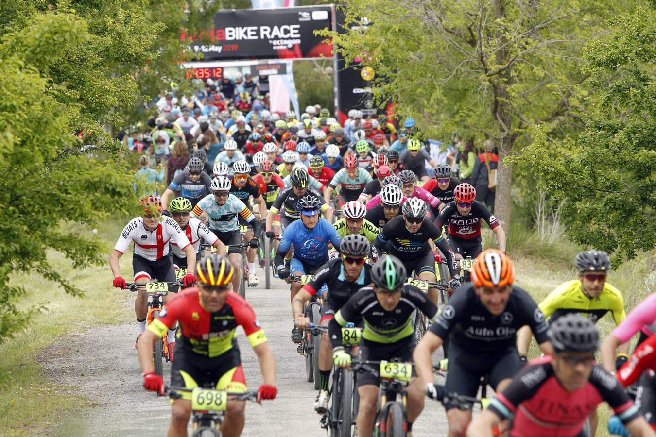 Fotos: Primera etapa de La Rioja Bike Race: La salida