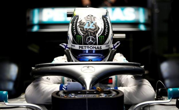 Valtteri Bottas (Mercedes), el más rápido en Montmeló. 