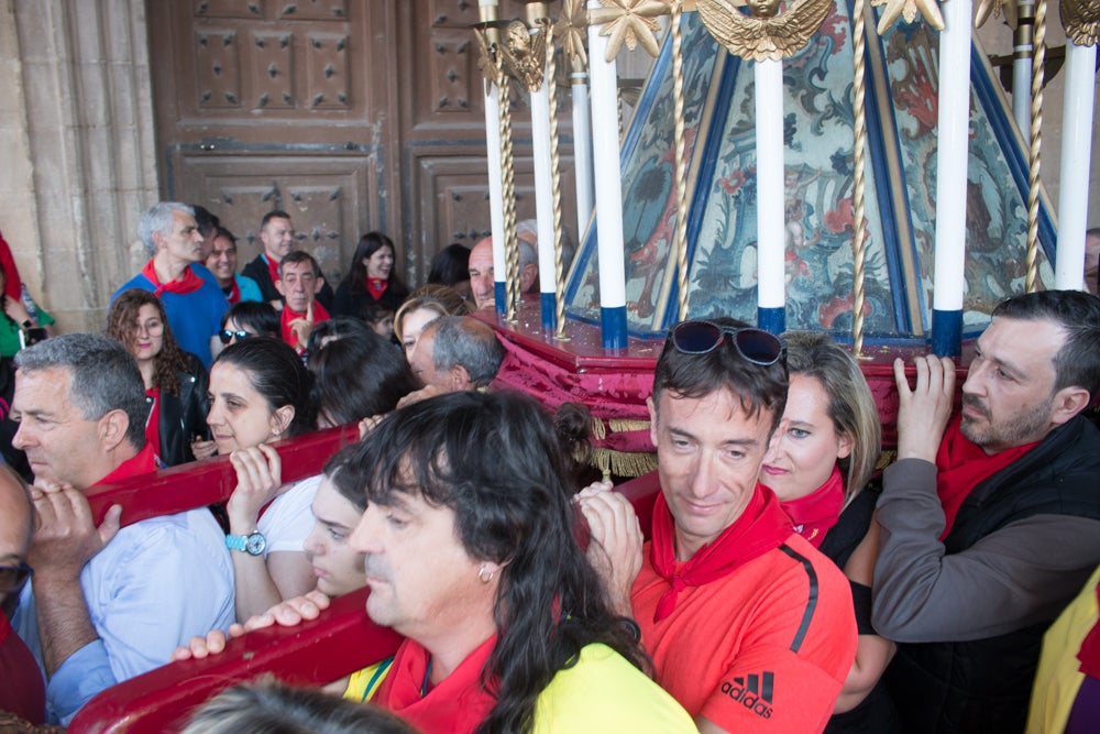 Fotos: Procesión del Pan del Santo y del Peregrino de anto Domingo