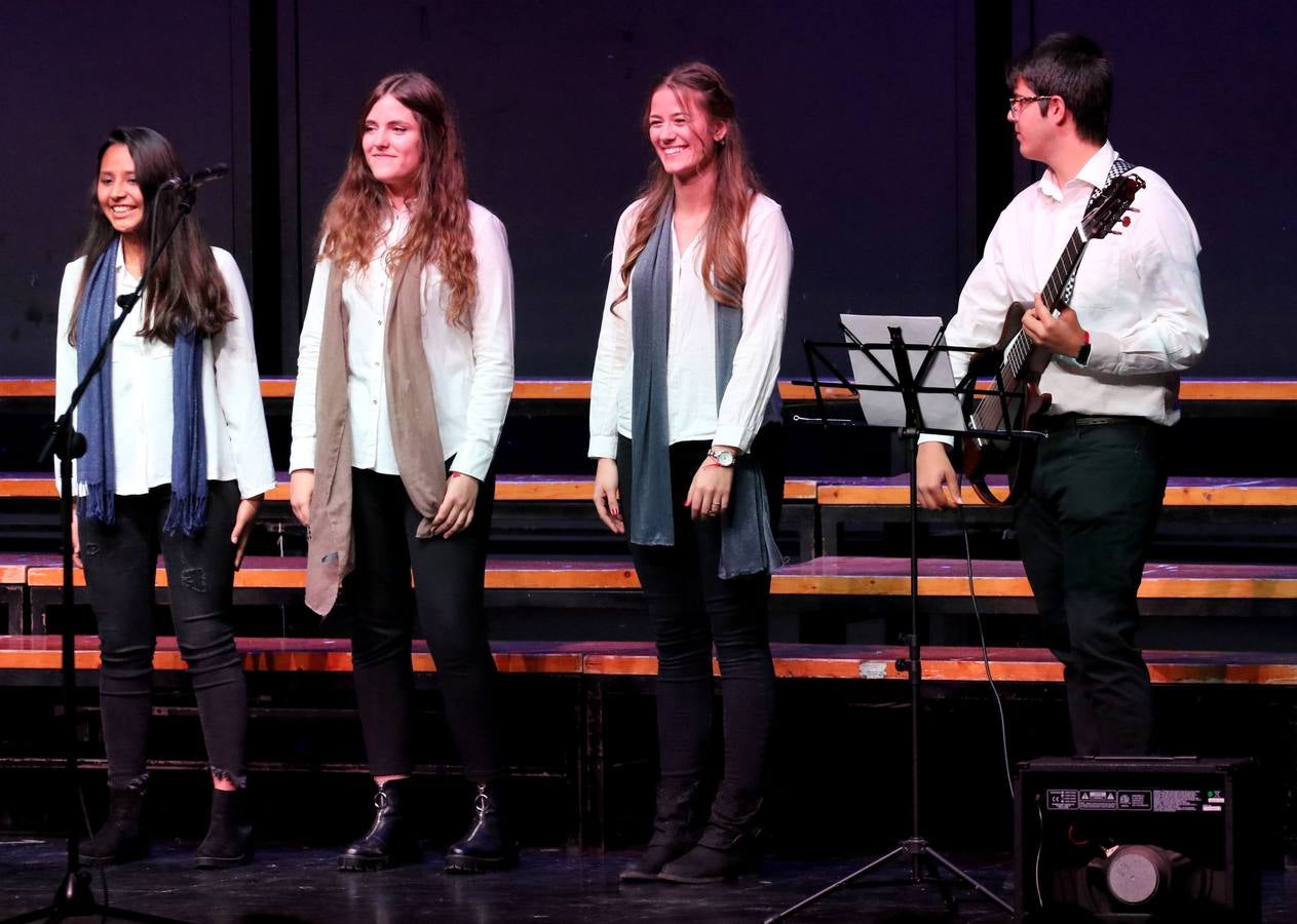 En el concierto participaron cuatro formaciones musicales y 200 niños.