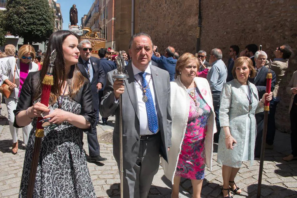 Fotos: Santo Domingo celebra el &#039;Almuerzo del Santo&#039; y la procesión del Santo