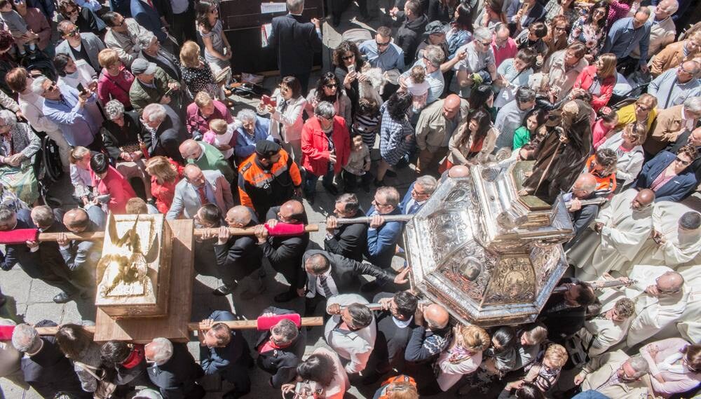 Fotos: Santo Domingo celebra el &#039;Almuerzo del Santo&#039; y la procesión del Santo