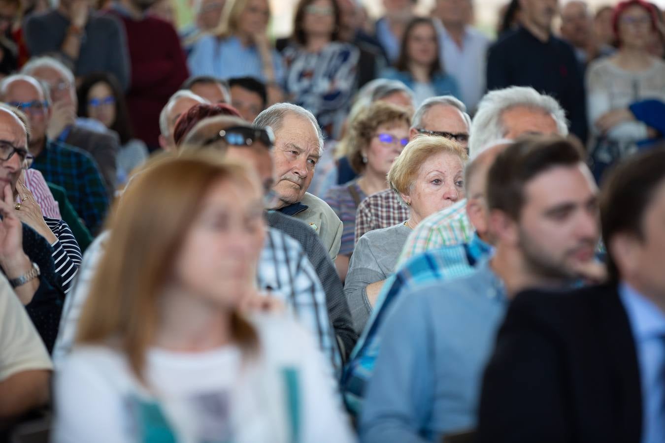 Fotos: Pablo Casado, en Logroño