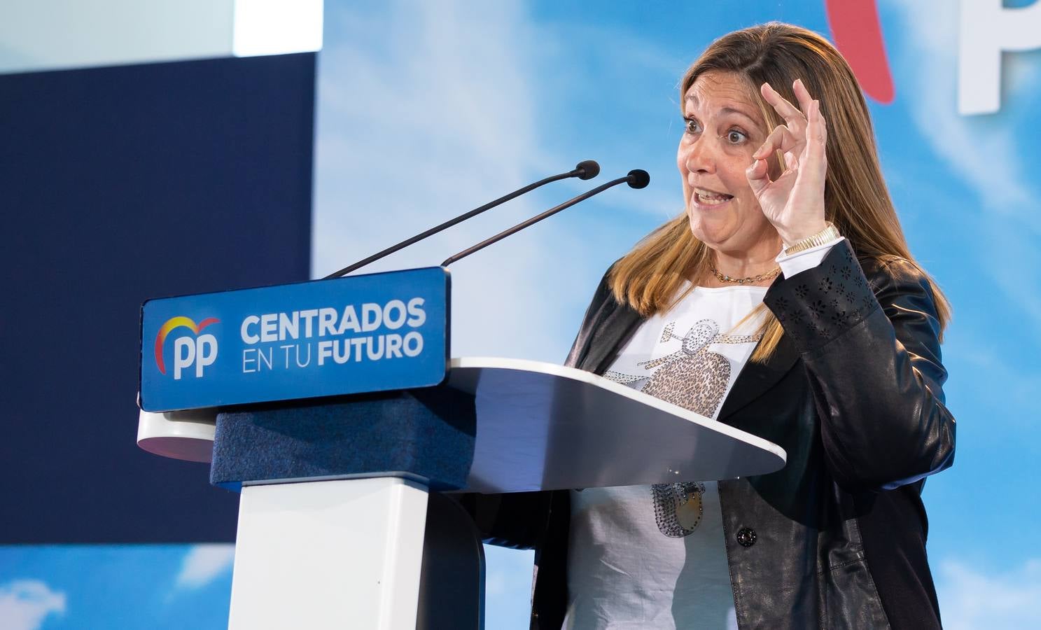 Fotos: Pablo Casado, en Logroño