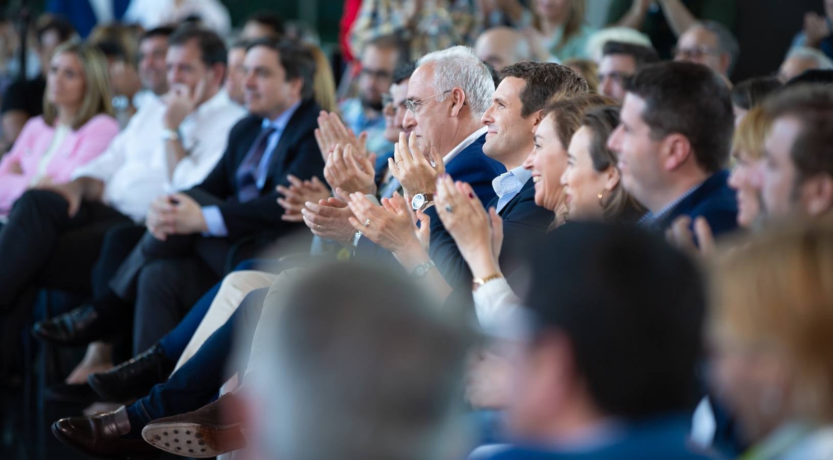 Fotos: Pablo Casado, en Logroño