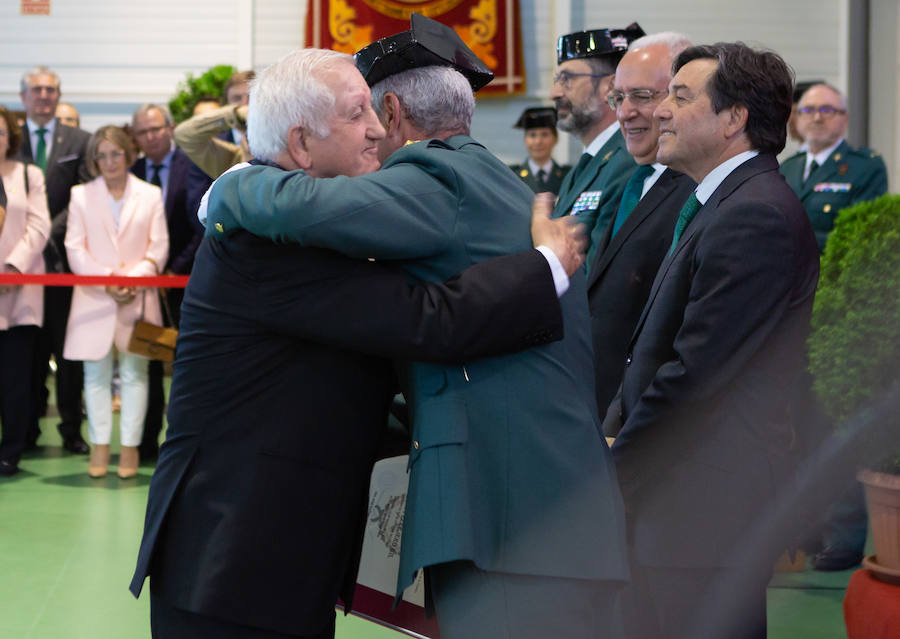 El Acuartelamiento de la Guardia Civil de Logroño ha celebrado este lunes un acto conmemorativo