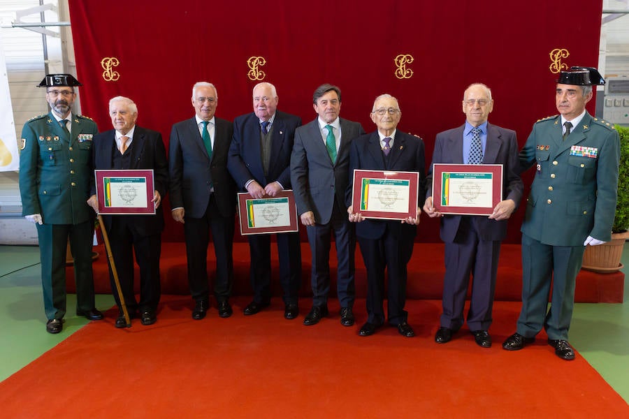 El Acuartelamiento de la Guardia Civil de Logroño ha celebrado este lunes un acto conmemorativo