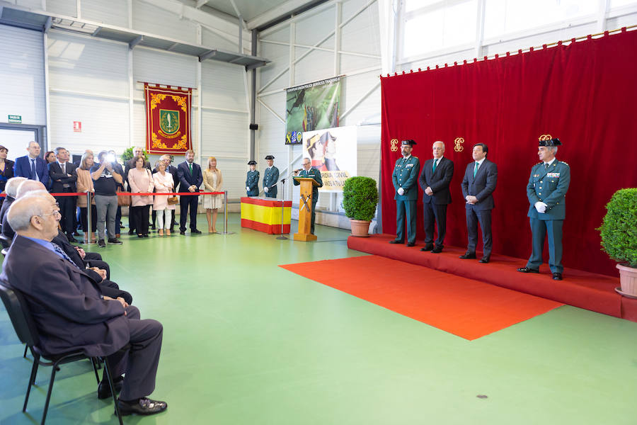 El Acuartelamiento de la Guardia Civil de Logroño ha celebrado este lunes un acto conmemorativo