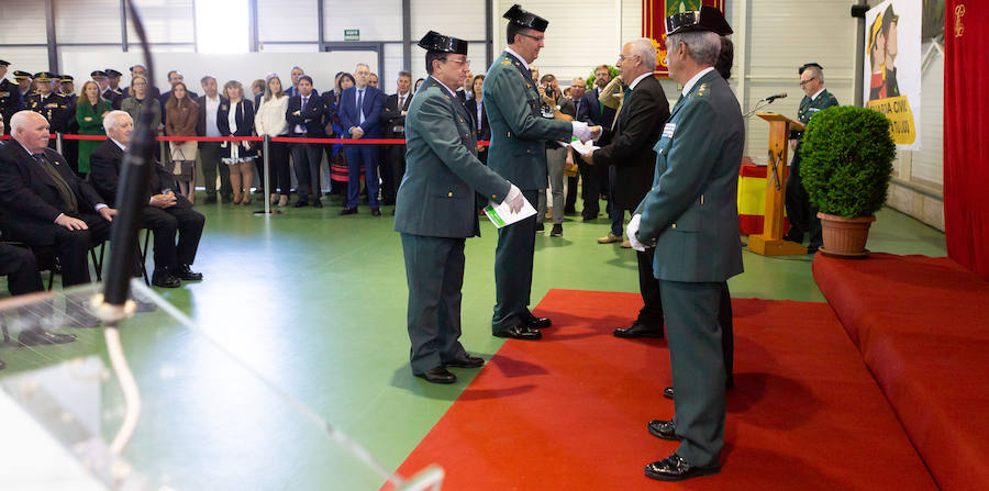 El Acuartelamiento de la Guardia Civil de Logroño ha celebrado este lunes un acto conmemorativo