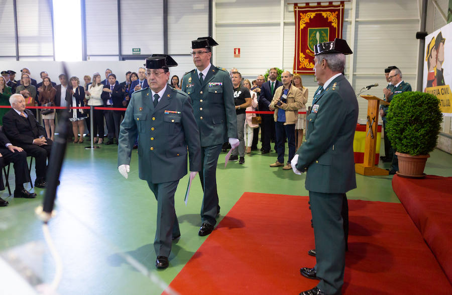 El Acuartelamiento de la Guardia Civil de Logroño ha celebrado este lunes un acto conmemorativo