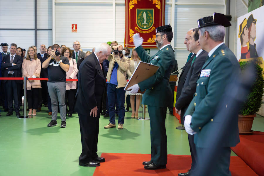 El Acuartelamiento de la Guardia Civil de Logroño ha celebrado este lunes un acto conmemorativo