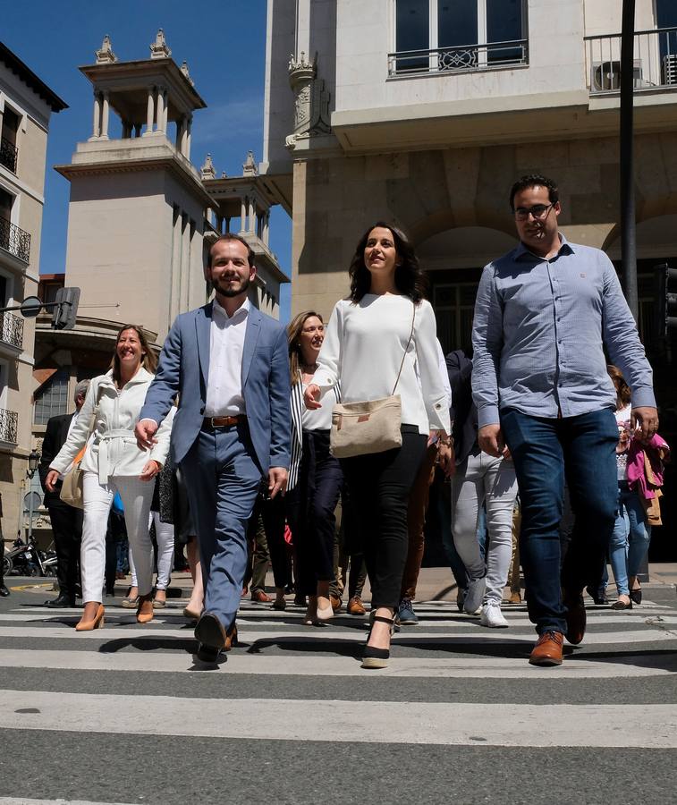 Fotos: Inés Arrimadas, la número dos de Ciudadanos, visita Logroño