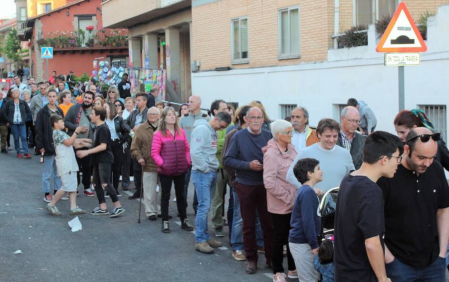 La asociación de mujeres ofreció una degustación de bocadillo