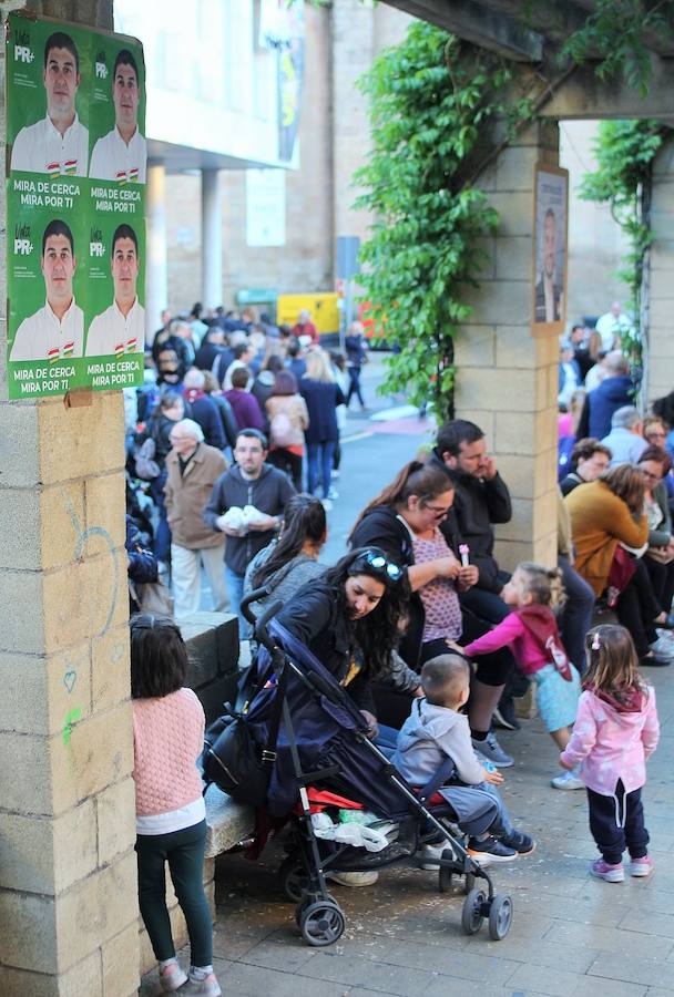 La asociación de mujeres ofreció una degustación de bocadillo