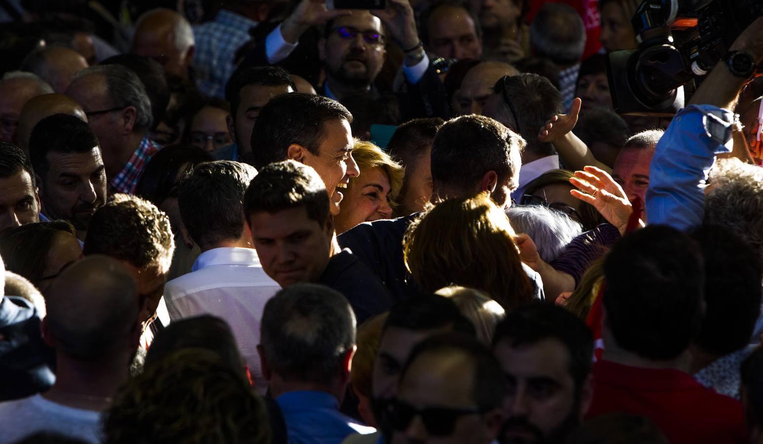 Fotos: Sánchez en su mitin en Logroño para pedir el voto para Andreu y Pablo Hermoso