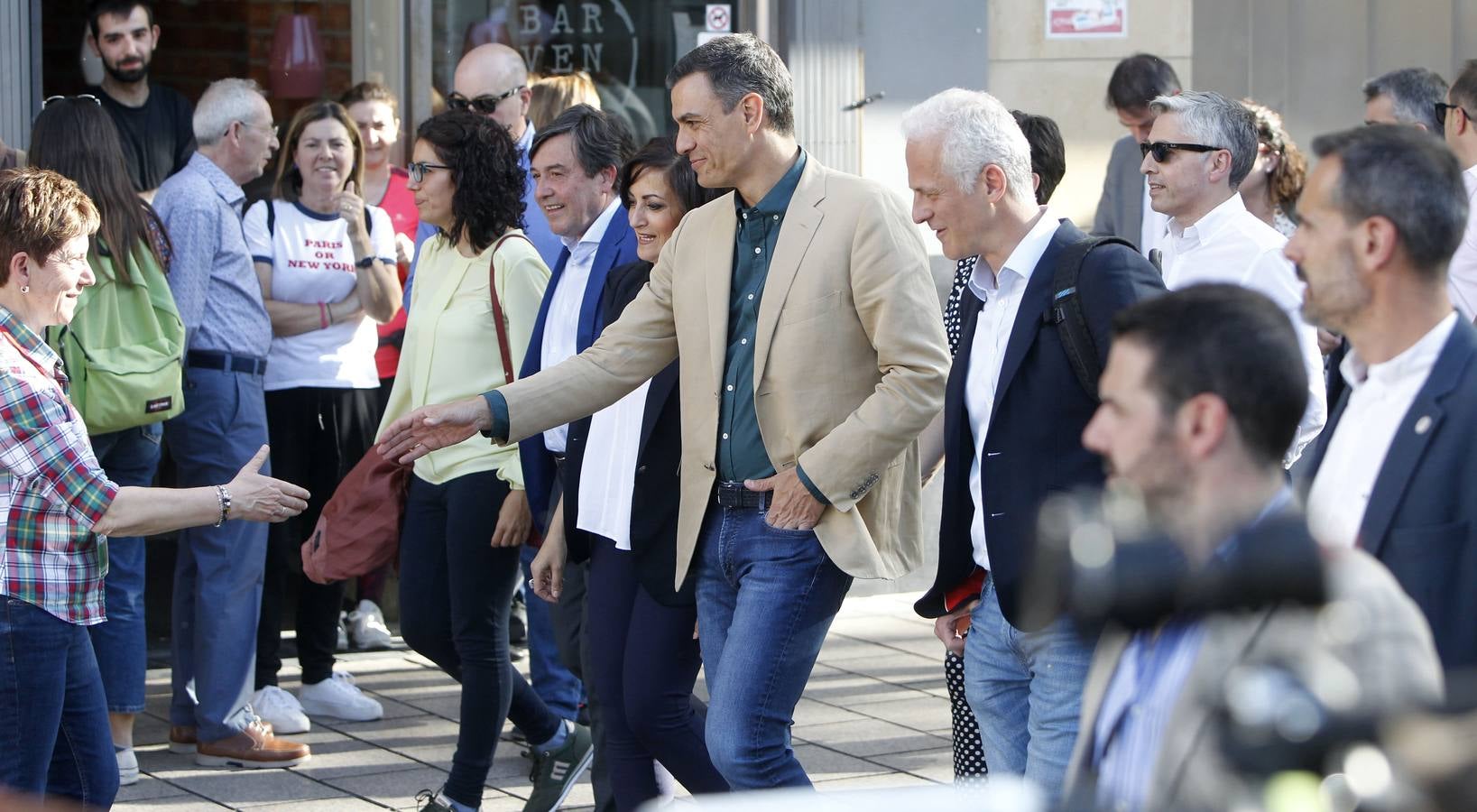 Fotos: Sánchez en su mitin en Logroño para pedir el voto para Andreu y Pablo Hermoso