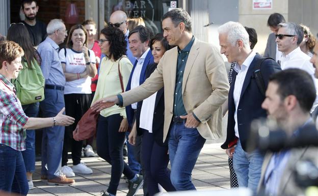 Así fue la visita de Sánchez a Logroño