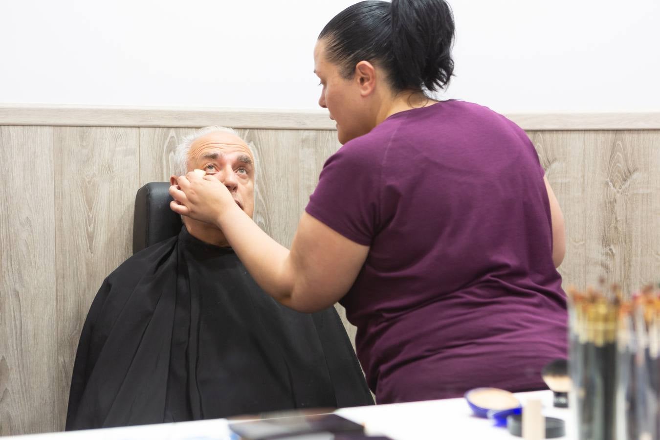 Fotos: La otra cara del debate de TVR de candidatos a la Presidencia del Gobierno riojano