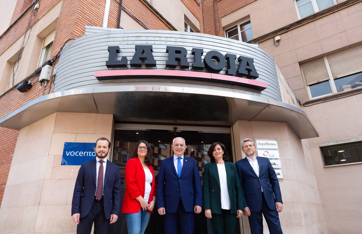 Fotos: La otra cara del debate de TVR de candidatos a la Presidencia del Gobierno riojano