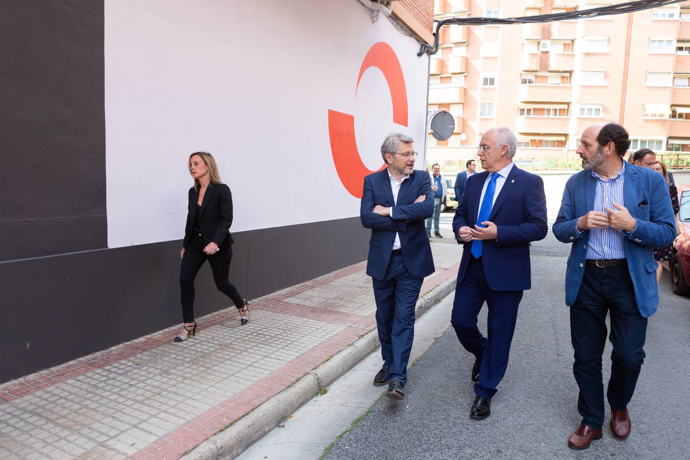 Fotos: La otra cara del debate de TVR de candidatos a la Presidencia del Gobierno riojano