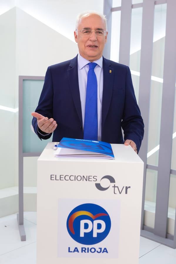 Fotos: La otra cara del debate de TVR de candidatos a la Presidencia del Gobierno riojano