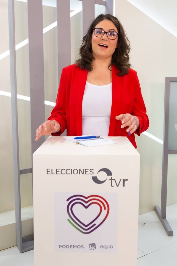 Fotos: La otra cara del debate de TVR de candidatos a la Presidencia del Gobierno riojano