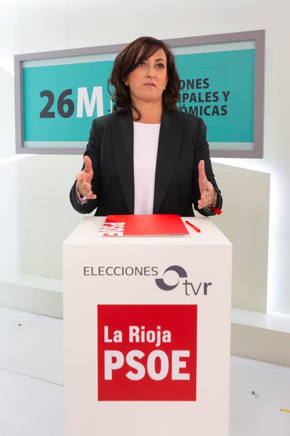 Fotos: La otra cara del debate de TVR de candidatos a la Presidencia del Gobierno riojano