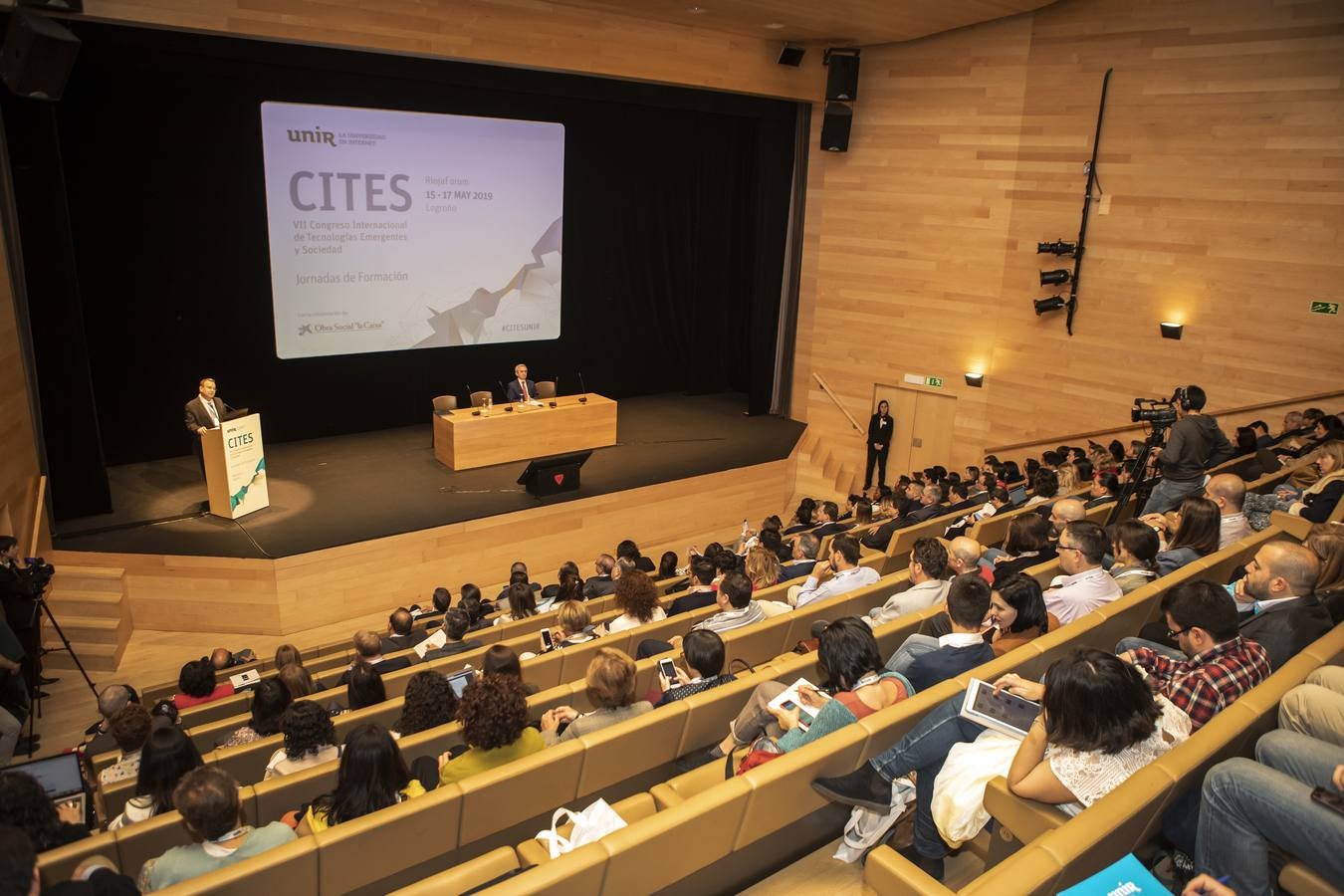 Fotos: Primera jornada del Cites, el Congreso Internacional de Tecnologías Emergentes y Sociedad que organiza la UNIR