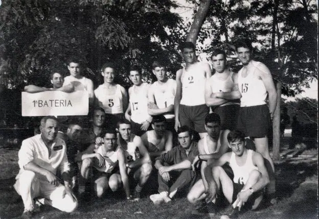 La Retina: militares deportistas en 1965