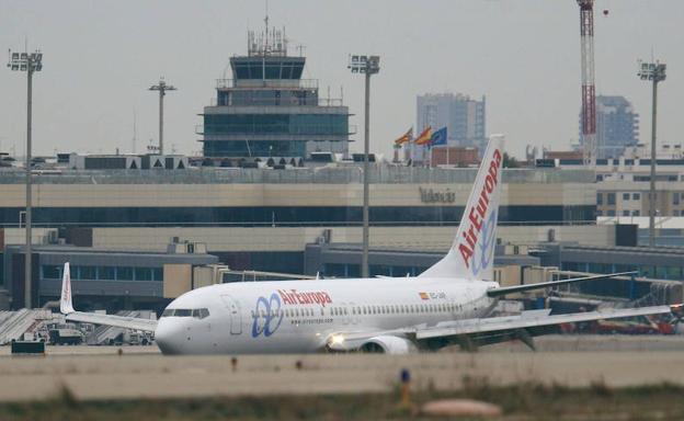 Aeropuerto de Manises (Valencia).