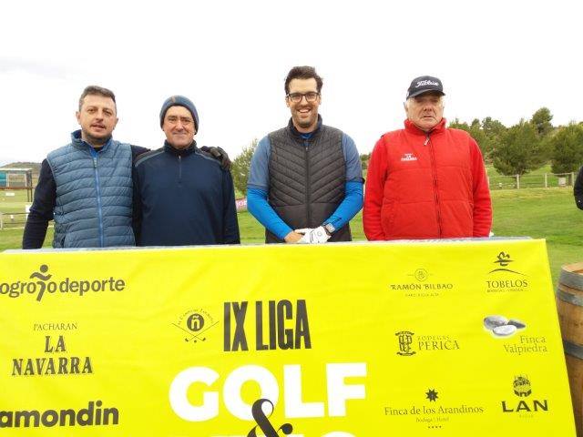 Quinto torneo de la Liga de Golf y Vino de lomejordelvinoderioja.com.