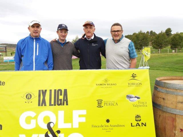 Quinto torneo de la Liga de Golf y Vino de lomejordelvinoderioja.com.