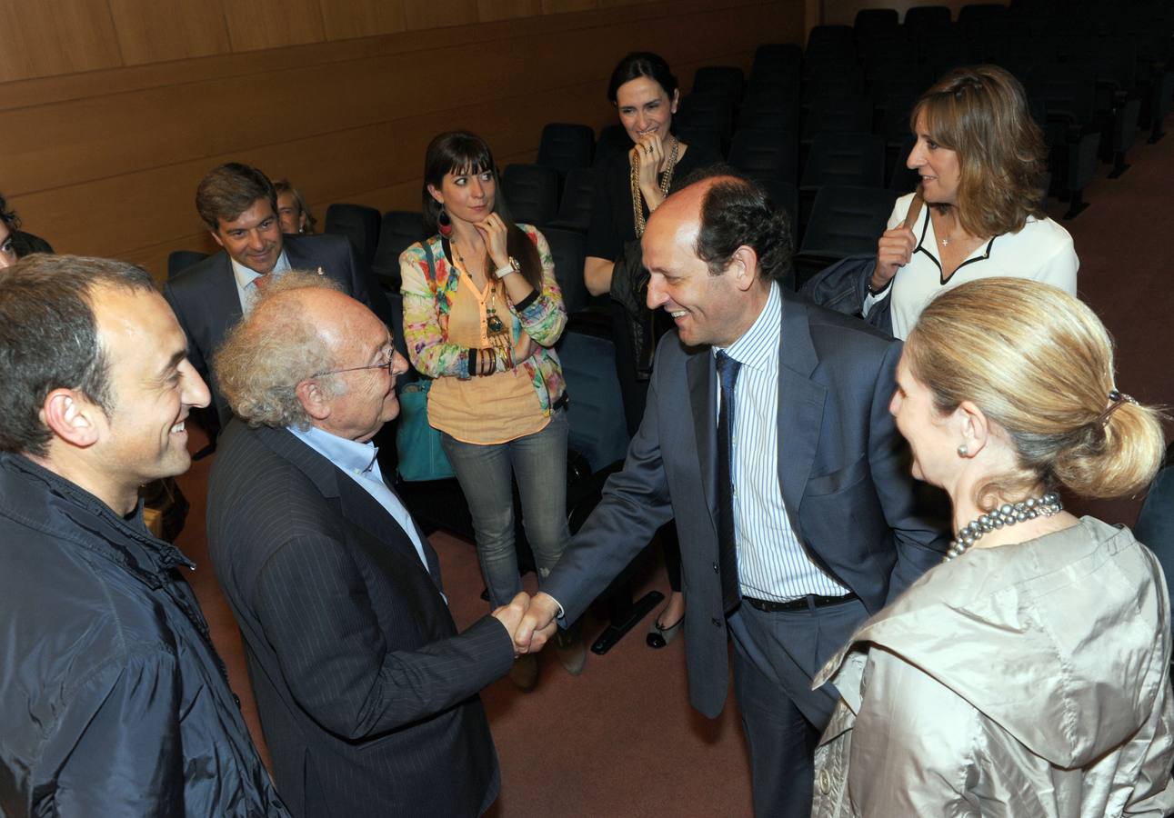 Fotos: Cuando Eduardo Punset triunfó en el Aula de Cultura de Diario LA RIOJA en el 2012