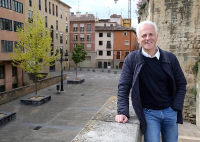 Imagen secundaria 1 - Pablo Hermoso de Mendoza, ganador de las municipales y alcaldable de Logroño: «No vería mal un gobierno de pacto, donde más de un grupo asumiese alguna responsabilidad»