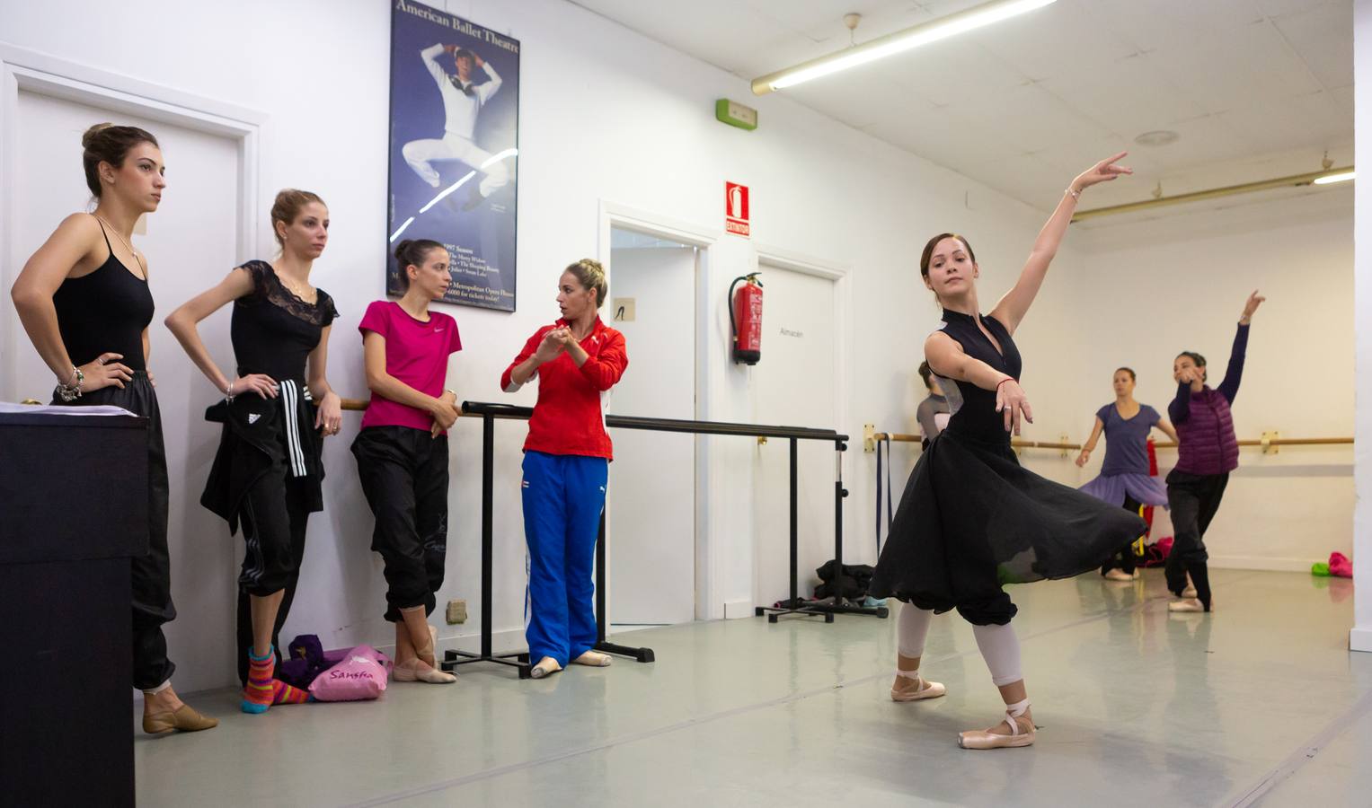 Hemos estado en el ensayo de la compañía