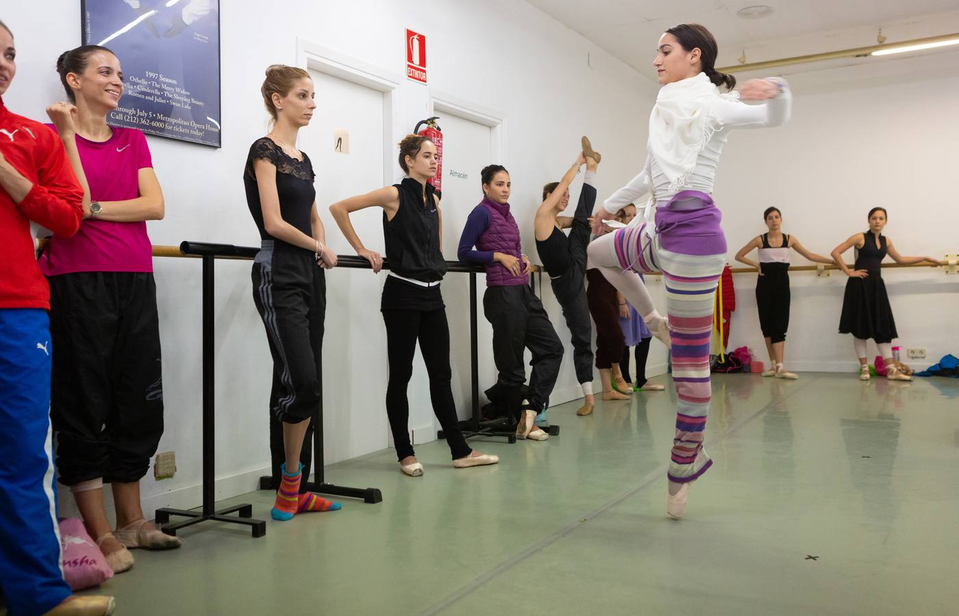 Hemos estado en el ensayo de la compañía