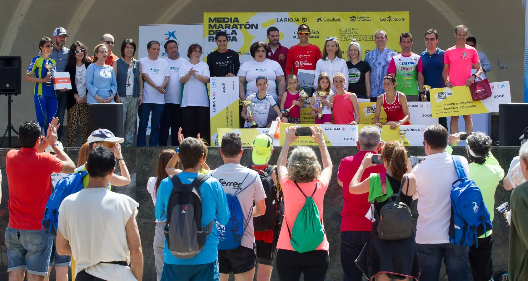 Fotos: Las fotos de la Media Maratón: meta y premios