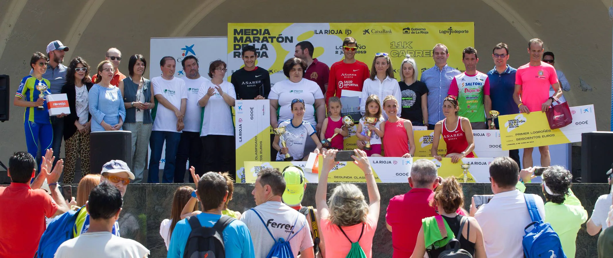 Fotos: Las fotos de la Media Maratón: meta y premios